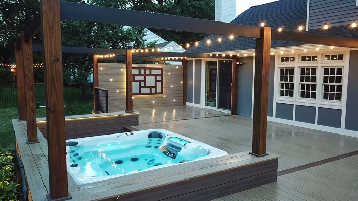 Materials needed for a built-in jacuzzi