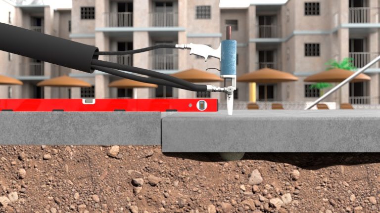 How to fill void under concrete slab? - Sinopt.com