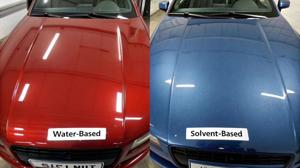 Water-Based vs Solvent-Based Car Paint