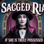 Mysterious image of The Sacred Riana, famous illusionist, highlighting the question of whether her supernatural act is real or staged.