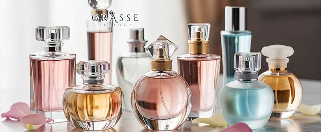 Close-up comparison showing authentic luxury perfume bottle next to counterfeit version highlighting packaging differences and quality markers