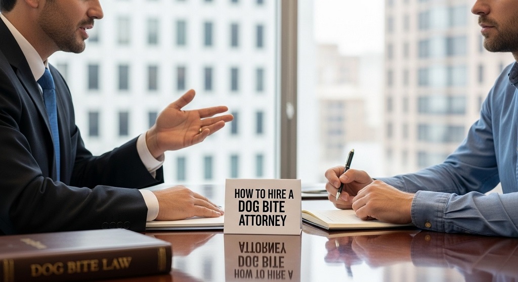 Dog bite injury documentation for legal claim