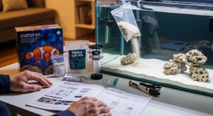 How long does a marine aquarium take to cycle