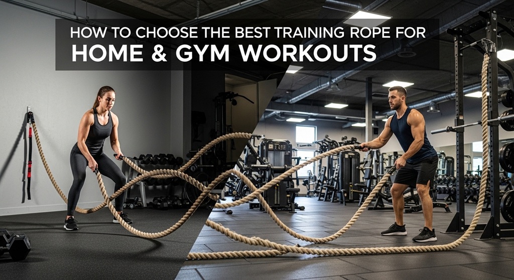 Comparison of battle rope vs weighted rope thickness