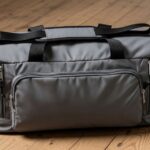 Durable heavy duty camping chair with reinforced aluminum frame and thick fabric on outdoor terrain