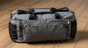 Durable heavy duty camping chair with reinforced aluminum frame and thick fabric on outdoor terrain