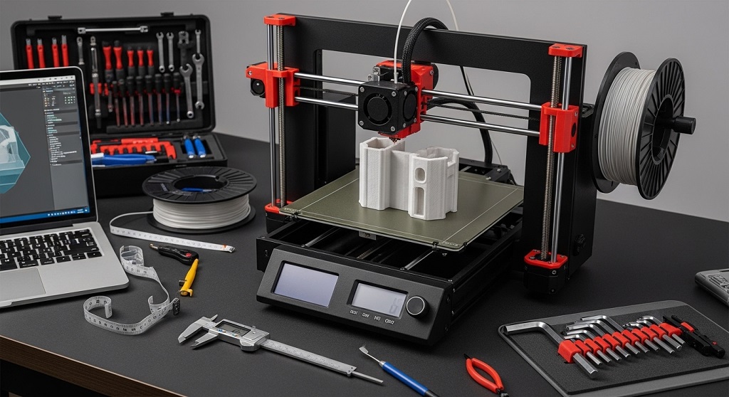Lubricating 3D printer guide rods for smoother axis movement