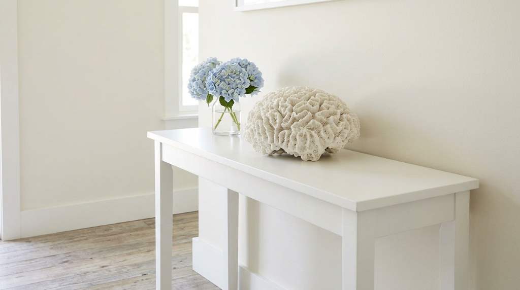 Coral Gables inspired living room with Mediterranean decor