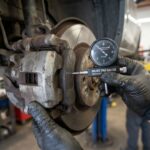 Brake inspection for squealing, vibration, and reduced performance