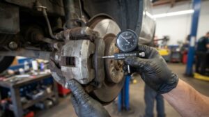 Brake inspection for squealing, vibration, and reduced performance